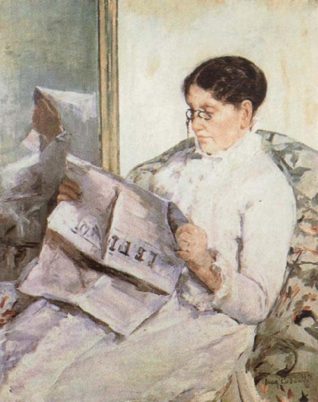 Mary Cassatt Reading